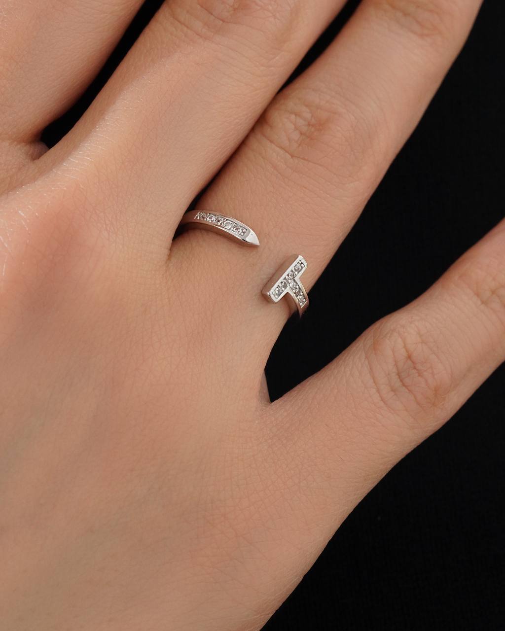 انگشتر کارتیه نقره خارجی 0016